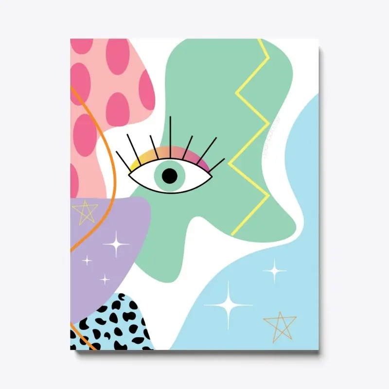 Eye See You Maximalist Print